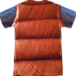 Back to the Future - McFly Vest Costume (front & back)