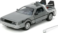 Back To The Future Time Machine Light-Up 1:24 Die Cast Vehicle