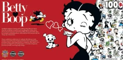 Betty Boop 1000 Piece Panoramic Jigsaw Puzzle