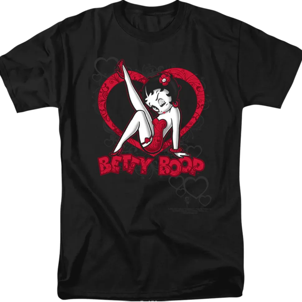 Betty Boop - Scrolling Hearts
