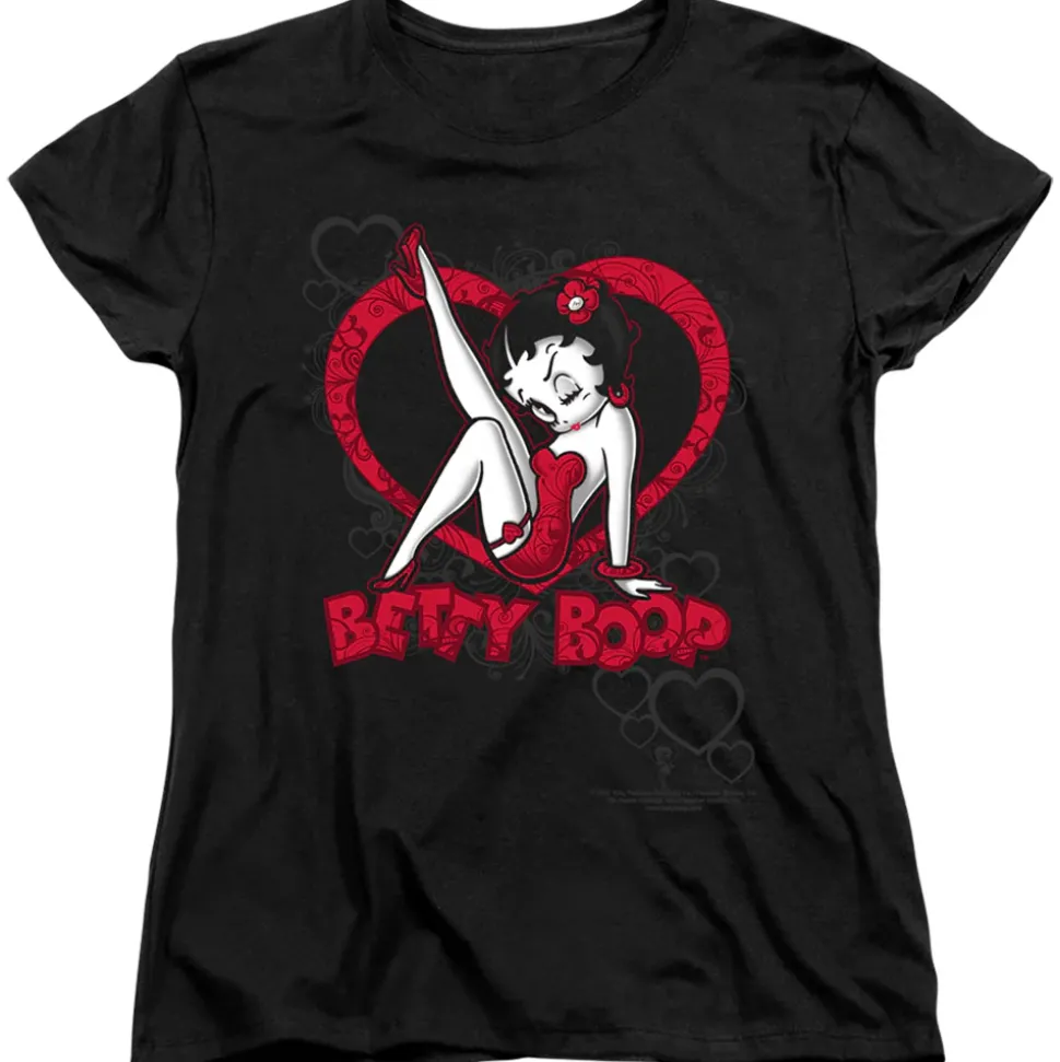 Betty Boop - Scrolling Hearts