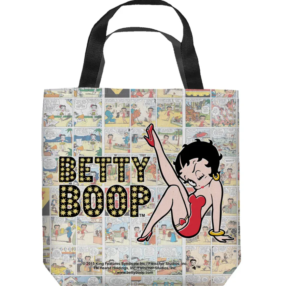 Betty Boop - Vintage Strips Tote Bag