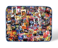 8-Bit Armageddon Retro Video Games Fleece Throw Blanket | 45 x 60 Inches
