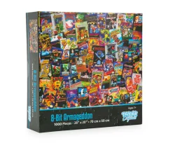 8-Bit Armageddon Retro Video Game Puzzle | 1000 Piece Jigsaw Puzzle