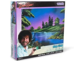 Bob Ross Blue River Nature Puzzle | 1000 Piece Jigsaw Puzzle