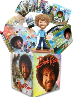 Bob Ross Collectibles | Looksee Collector's Box | Pin | Lunch Box | More