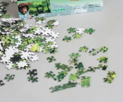 Bob Ross Covered Bridge Nature Puzzle | 1000 Piece Jigsaw Puzzle