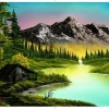 Bob Ross Mountain Retreat Nature Puzzle | 1000 Piece Jigsaw Puzzle
