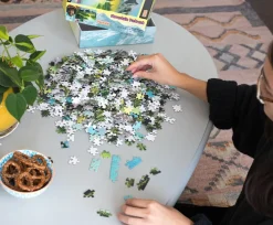 Bob Ross Mountain Retreat Nature Puzzle | 1000 Piece Jigsaw Puzzle