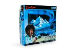 Bob Ross Northern Lights Aurora Borealis Puzzle | 1000 Piece Jigsaw Puzzle