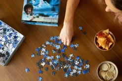 Bob Ross Northern Lights Aurora Borealis Puzzle | 1000 Piece Jigsaw Puzzle