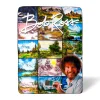 Bob Ross Oversized Fleece Sherpa Throw Blanket | 54 x 72 Inches
