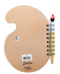 Bob Ross "The Joy of Painting" Paint Palette Journal & Brush Pen