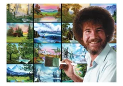 Bob Ross These Things Live Right In Your Brush 1000 Piece Jigsaw Puzzle