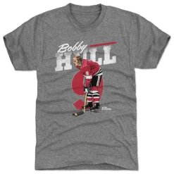 Bobby Hull Chicago Retro WHT