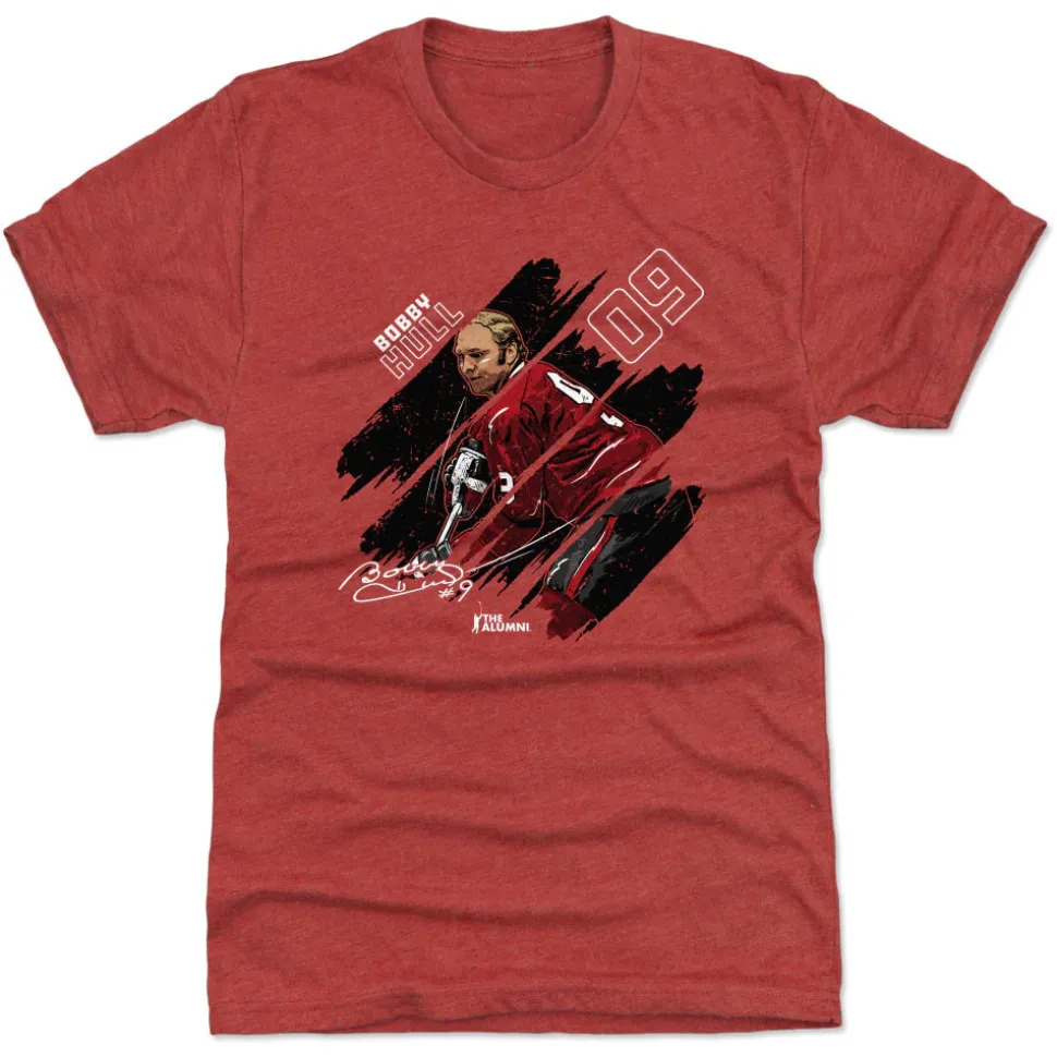 Bobby Hull Stripes WHT