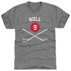 Bobby Hull Winnipeg 9 Sticks WHT