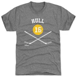 Brett Hull St. Louis 16 Sticks WHT