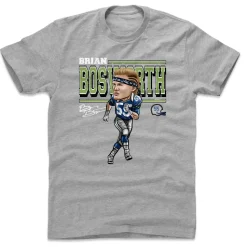 Brian Bosworth Cartoon WHT