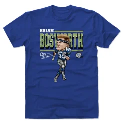 Brian Bosworth Cartoon WHT
