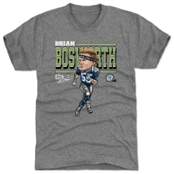Brian Bosworth Cartoon WHT