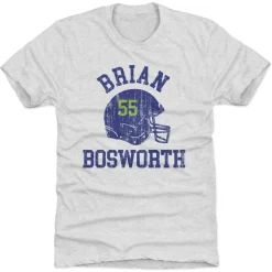 Brian Bosworth Seattle Helmet Font