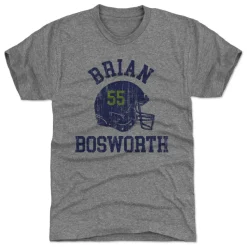 Brian Bosworth Seattle Helmet Font