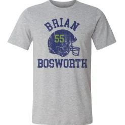 Brian Bosworth Seattle Helmet Font