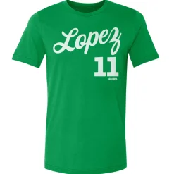Brook Lopez Milwaukee Script WHT