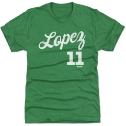Brook Lopez Milwaukee Script WHT