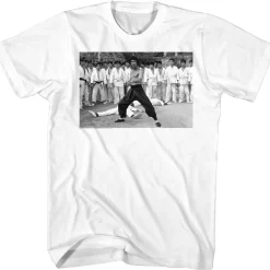 Bruce Lee - B&W Power Stance