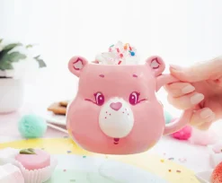 Care Bears Cheer Bear 3D Sculpted Ceramic Mug | Holds 20 Ounces