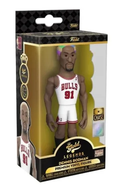 Chicago Bulls NBA Funko Gold 5 Inch Vinyl Figure | Dennis Rodman Chase