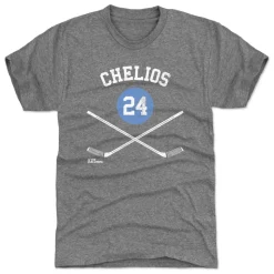 Chris Chelios Atlanta 24 Sticks WHT
