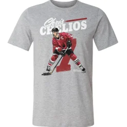 Chris Chelios Chicago Retro WHT