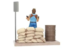 Chuck Norris Invasion USA 7 Inch Matt Hunter Figure with Diorama