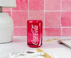 Coca-Cola Can-Shaped Red Glass Cup | Holds 10 Ounces