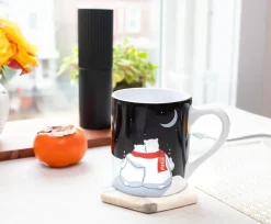 Coca-Cola Holiday Polar Bears Heat-Reveal Ceramic Mug | Holds 14 Ounces
