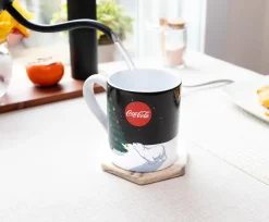 Coca-Cola Holiday Polar Bears Heat-Reveal Ceramic Mug | Holds 14 Ounces