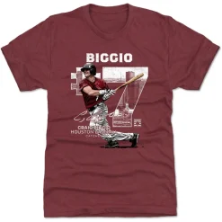 Craig Biggio Throwback Number WHT