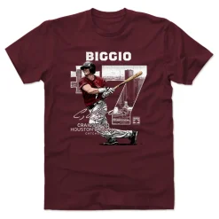 Craig Biggio Throwback Number WHT