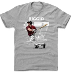 Craig Biggio Throwback Number WHT