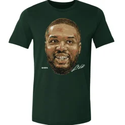 Damian Lillard Milwaukee Portrait WHT