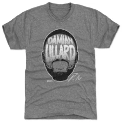 Damian Lillard Milwaukee Player Silhouette WHT