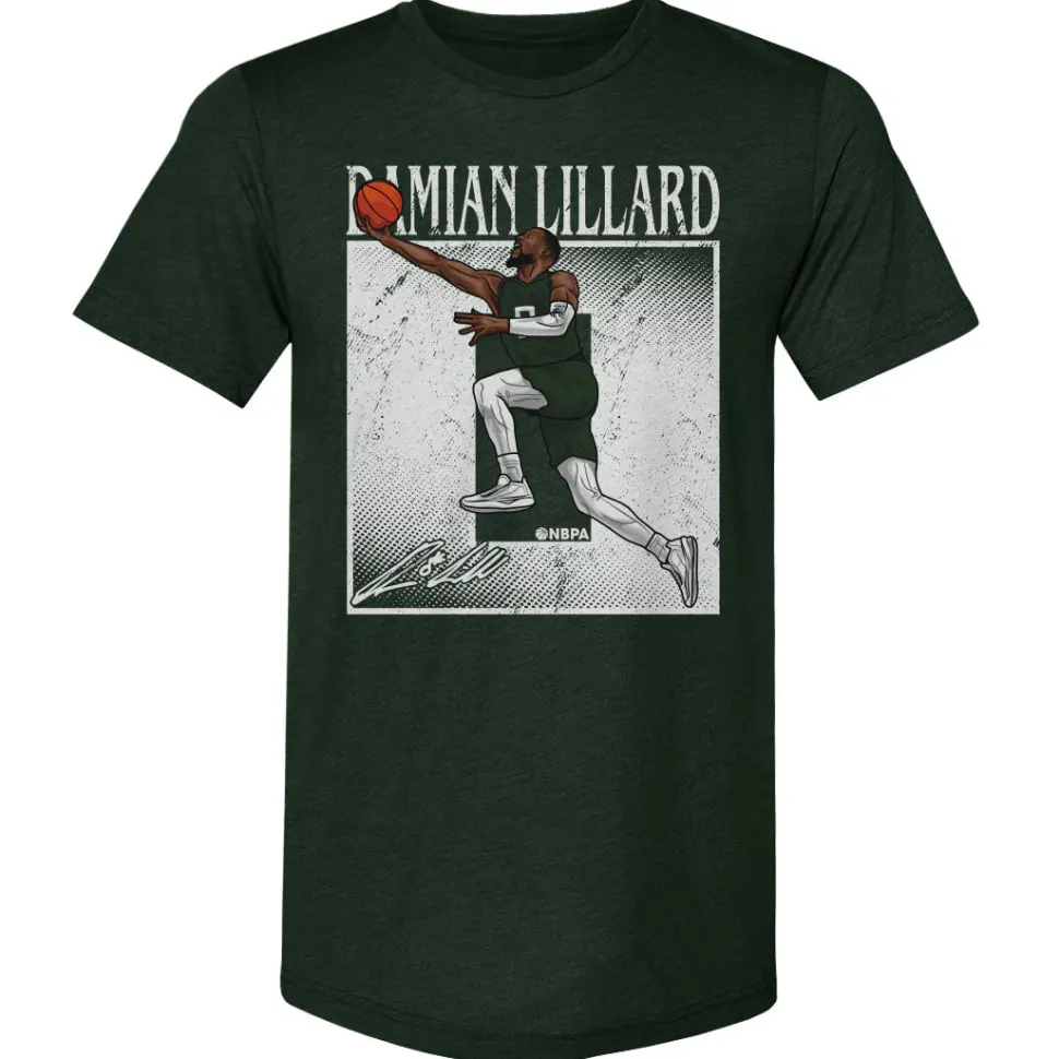 Damian Lillard Milwaukee Number WHT