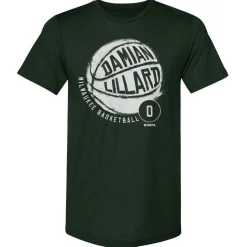 Damian Lillard Milwaukee Basketball WHT