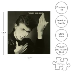David Bowie Heroes 500 Piece Jigsaw Puzzle