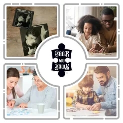 David Bowie Heroes 500 Piece Jigsaw Puzzle