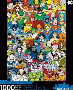 DC Comics Retro Cast 1000 Piece Jigsaw Puzzle