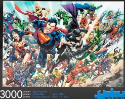DC Comics Superheroes 3000 Piece Jigsaw Puzzle